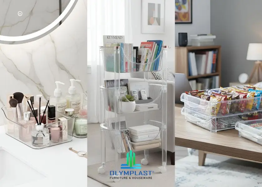 Kotak Organizer dan Rak Plastik Olymplast Houseware